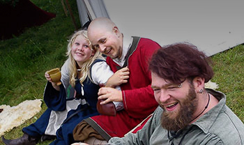 Jotar Skari på Bispens marked, Spøttrup Borg 2011.